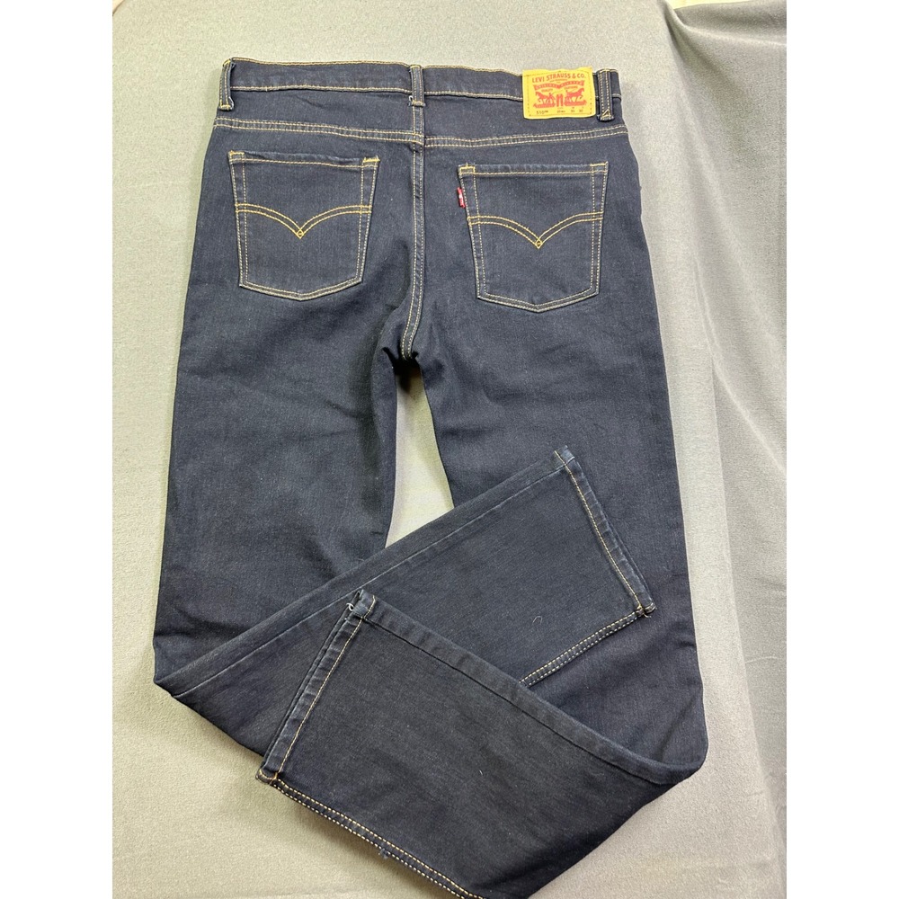 Levis 510 Skinny Jeans Men's 30x30 Dark Indigo Blue Stretch Denim Pants